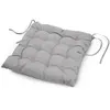 Douceur d'Intérieur Coussin de chaise matelassé avec reliure essentiel, 40 x 40 cm