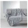 Paris Prix Plaid Imprimé Métallisé "Sensalia" 125x150cm Gris
