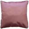 Douceur d'intérieur Housse de coussin +encart 40 x 40 cm shantung uni shana Rose