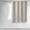 Douceur d'Intérieur Homemaison - Rideau a oeillets 140 x 180 cm occultant uni occult Ivoire