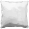 Douceur d'Intérieur Housse de coussin +encart 40 x 40 cm shantung uni shana Blanc