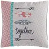 Paris Prix housse de coussin +encart 40 x 40 cm polyester imprime together