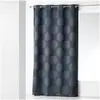 Paris Prix Rideau à Oeillets Jacquard "Orkys" 140x260cm Navy
