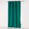 Douceur d'Intérieur RIDEAU A OEILLETS 140 x 260 CM MICROFIBRE UNIE ABSOLU EMERAUDE