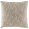 DOUCEUR D'INTERIEUR Coussin déhoussable Sultan en coton et fils dorés - Beige - 40 x 40 cm