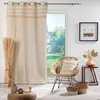 Rideau tamisant en coton 140 x 240 cm Atlas naturel COTON d'intérieur