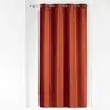 Douceur d'Intérieur Rideau A Oeillets Metal, Terracotta, 140 x 280 cm