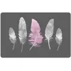 Douceur d'Intérieur Set de table opaque Plumy - 28,5 x 44 cm - Polypropylène