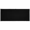 Tapis deco rectangle 50 x 120 cm uni primobis Noir Douceur d'Intérieur