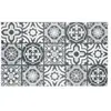 Douceur d'Intérieur LISBONNE Tapis d'Entrée Rectangle, PVC, 45 x 75 cm