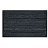 Douceur d'Intérieur Tapis d'entree rectangle 45 x 75 cm pvc grattoir marco Gris