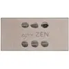 Douceur d'Intérieur Tapis imprimé Esprit zen 57x115 cm