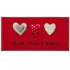 tapis deco rectangle 57 x 115 cm imprime home passion Douceur d'Intérieur