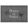 tapis deco rectangle 50 x 80 cm imprime familia Douceur d'Intérieur