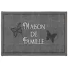 tapis deco rectangle 40 x 60 cm imprime familia Douceur d'Intérieur