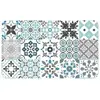 Paris Prix Tapis Déco Rectangle Salou 45x75cm Bleu