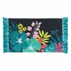 douceur d'intérieur, Tapis Rectangle (50 x 80 cm) Hawai, Coton Imprimé