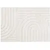 Tapis rectangle 120 x 170 cm   uni relief   modèle maximus   coloris i...