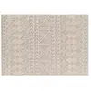 Tapis Rectangle 120 X 170 Cm Tissé Plat Relief Valam