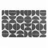 Tapis Rectangulaire Déco Cosmix 45x75cm Gris