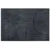 Tapis Déco Imprimé Géode 140x200cm Anthracite