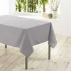 Douceur d'Intérieur Nappe rectangulaire unie en 250 cm ESSENTIEL gris