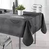 Douceur d'Intérieur Nappe rectangle imprimée 150x240cm KOSMO ANTHRACITE
