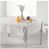 DOUCEUR D'INTERIEUR Nappe rectangle 140 x 300 cm jacquard ondelina Naturel