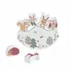 Bébé Douceur, Jeu d'Equilibre en Bois 15 x 2 x H14 cm Animaux Foret Magique