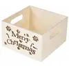 Paris Prix Caisse à Customiser "Merry Christmas" 15cm Naturel