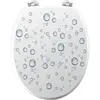 Douceur d'Intérieur, Abattant de WC (37 x 46 cm) Bubble, MDF Imprimé