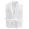 DOUCEUR D'INTERIEUR Peignoir Col Châle En Coton "tendresse" Blanc