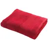 Douceur d'Intérieur, Drap de Bain (90 x 150 cm) Tendresse Rubis, Eponge Unie