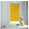 Store enrouleur occultant 45 x 180 cm polyester occult Jaune