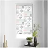 DOUCEUR D'INTERIEUR store japonais enrouleur tamisant imp. 60 x 90 cm polyester wapo