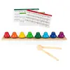 8 clochettes musicales Les Popipop