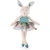 Petite peluche lapin bleu La petite école de danse Moulin Roty