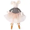 Moulin Roty Poupée souple souris Suzie La petite école de danse (26 cm)