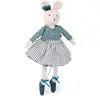 Moulin Roty - Poupée Souple Souris Charlotte - La Petite École De Danse