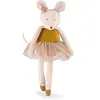 Petite peluche souris or La petite école de danse Moulin Roty