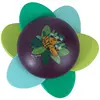 Hochet bois feuilles et grelot Dans la jungle Moulin Roty