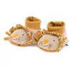 Chaussons Lion Sous Mon Baobab MULTICOLORE Moulin Roty