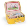 Valise dînette thé métal La Grande Famille Moulin Roty