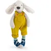 Peluche chien Pilou jaune Puce & Pilou Moulin Roty
