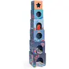 Moulin Roty Cubes empilables + personnages Les aventures de Paulie (6 cubes)