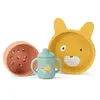 Set vaisselle silicone Trois petits lapins Moulin Roty