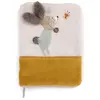 Moulin Roty Protège carnet de santé Trois petits lapins