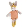 Petite peluche Lapin argile Trois petits lapins Moulin Roty