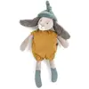 Petite peluche Lapin ocre Trois petits lapins Moulin Roty