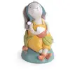 Moulin Roty Tirelire lapin Trois petits lapins
